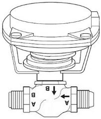 Schneider Electric VK-7212-302-4-04 Valve Actuator Assembly 5/8 in