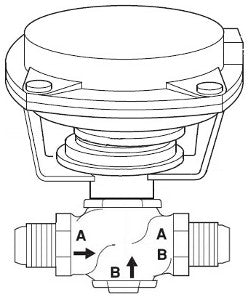 Schneider Electric VK-7222-303-4-04 Globe Valve Assembly