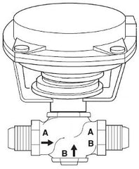 Schneider Electric VK-7222-303-4-04 Globe Valve Assembly