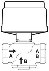 Schneider Electric VK-7223-202-4-04 valve-actuator assembly globe valve