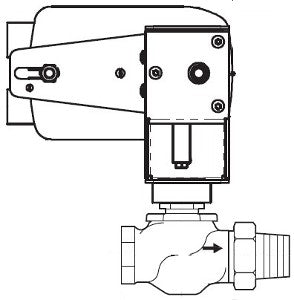 Schneider Electric VS-7211-536-4-09 SmartX Globe Valve Assembly Power 1-1/4 in