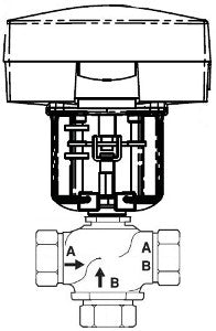 Schneider Electric VU-7313-674-4-08 Valve Actuator Assembly