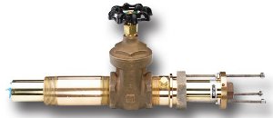 Veris Industries U001-0003 Flow Sensor Hot Tap Brass 2in Gate Valve