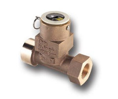 Veris Industries U001-0012 Tee Meter Brass Flow Sensor 1 1/2 Cast Brass Tee