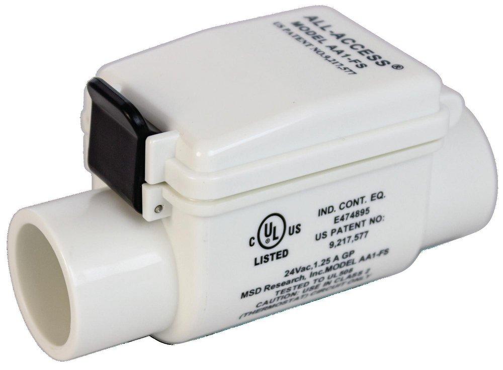 Rectorseal 83411 3/4 x 7 in. 24V PVC Condensate Cleanout Device with Built-in Float Switch