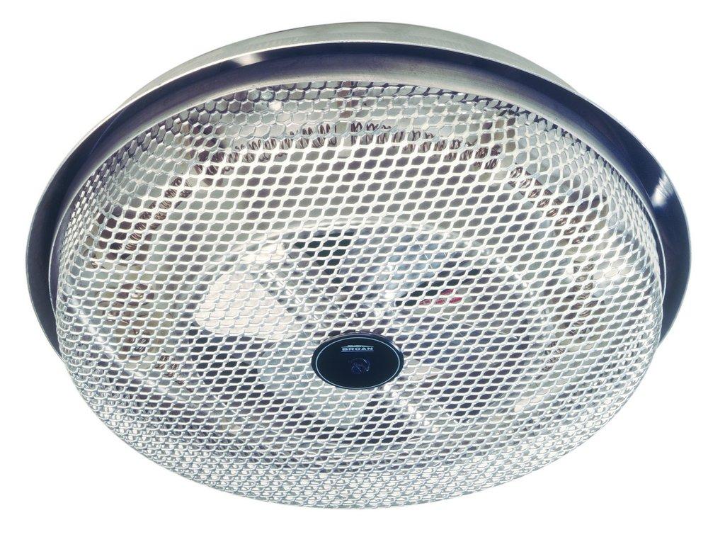 Broan 157 Low Profile Fan Forced Ceiling Heater 4266 BTU/hr 120 VAC