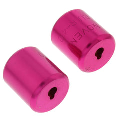 Rectorseal 86672 Tamper Resistant Refrigeration Caps Pink R410A 5/16 (2 Pack)