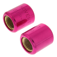 Rectorseal 86672 Tamper Resistant Refrigeration Caps Pink R410A 5/16 (2 Pack)