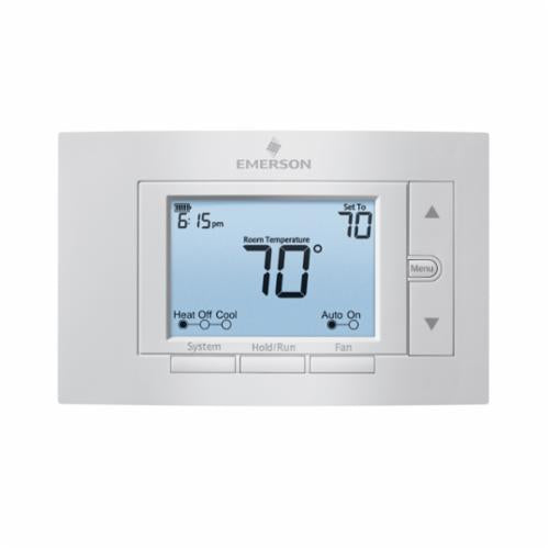 White-Rodgers 1F83C-11NP 80 Series Universal Thermostat, Non-Programmable Thermostat, 45 to 99 deg F Control, RC, RH, C, W, Y, O/B, G Terminal