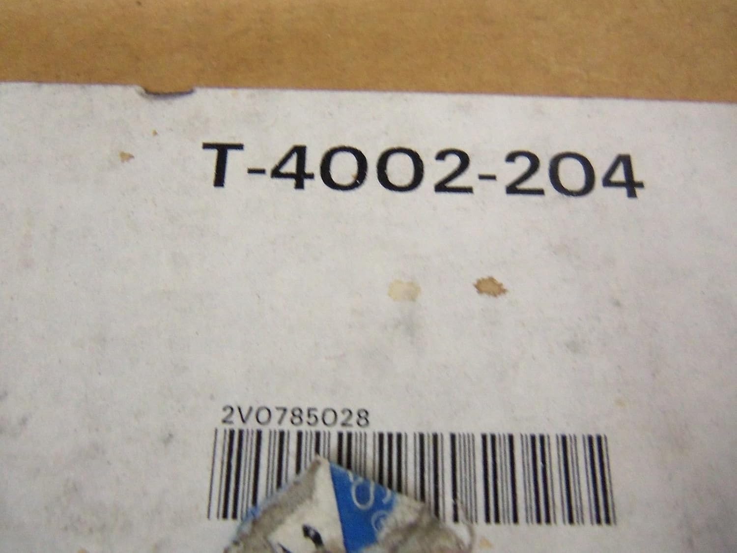 Johnson Controls T-4002-204 REV. ACTING VERTICAL STAT