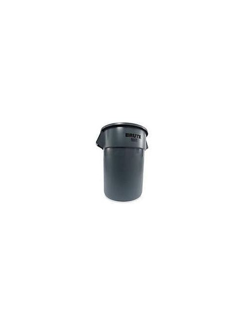 Rubbermaid FG265500GRAY 55gal BRUTE Round Waste Container without Lid