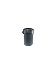 Rubbermaid FG265500GRAY 55gal BRUTE Round Waste Container without Lid