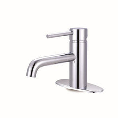 Everflow RTV-V10C Tavo Single Handle Lavatory Faucet With Optional Deck Plate Chrome