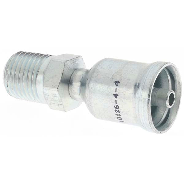 PARKER Parker 10126-4-4 Hydraulic Hose Male Rigid Fitting