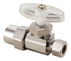 BrassCraft PR14X-C Lead-Free Straight Stop Valve 1/2 X 3/8 IN CPVC X Compression