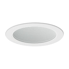 Juno Lighting V3024WWH QA 6 VuLite Conical Baffle Trim - White w/ White Baffle