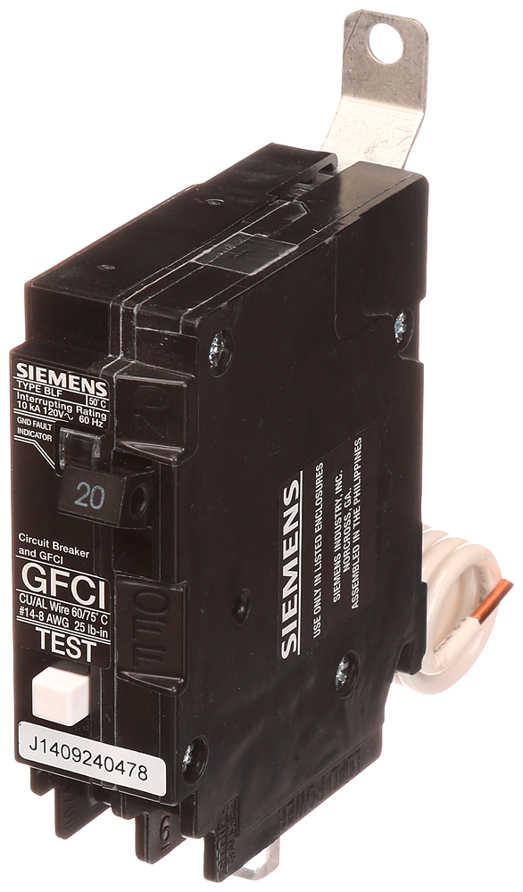 SIEMENS Siemens BF120AH 1-Pole Ground Fault Circuit Interrupter