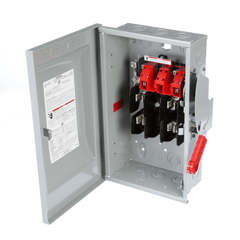 Siemens HF222N 240 VAC/250 VDC 60 Amp 2-Pole 3-Wire NEMA 1 Heavy Duty Fusible Safety Switch