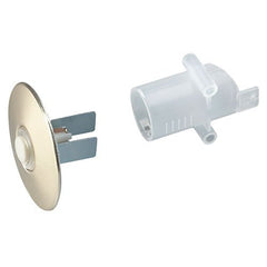 Broan-NuTone PB41LBR Lighted Round Oil-Rubbed Stucco Pushbutton