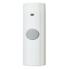 Broan-NuTone PB82WH Wireless Unlighted Doorbell Pushbutton, White