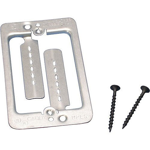 nVent CADDY MPLS Low Voltage Mounting Plate with Screws 1-Gang MPLS