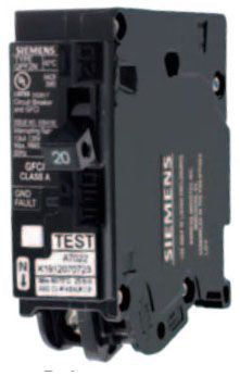 Siemens QF115AN BREAKER CKT PROTECTION PERSONEL 120V 15A