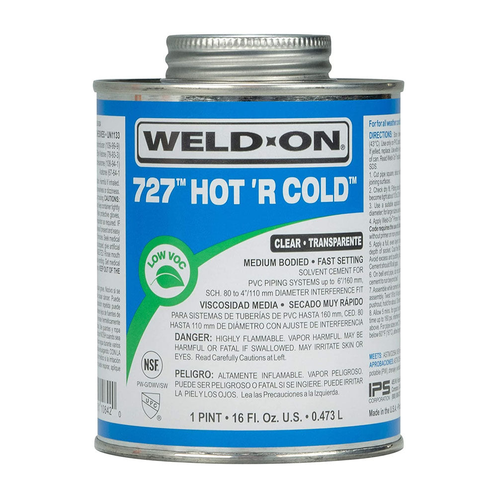 IPS CORPORATION 10842 727 PINT HOT'R COLD GLUE IPS