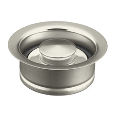 Kohler 087206945786 K-11352-SN Garbage Disposal Flange with Stopper Vibrant Polished Nickel