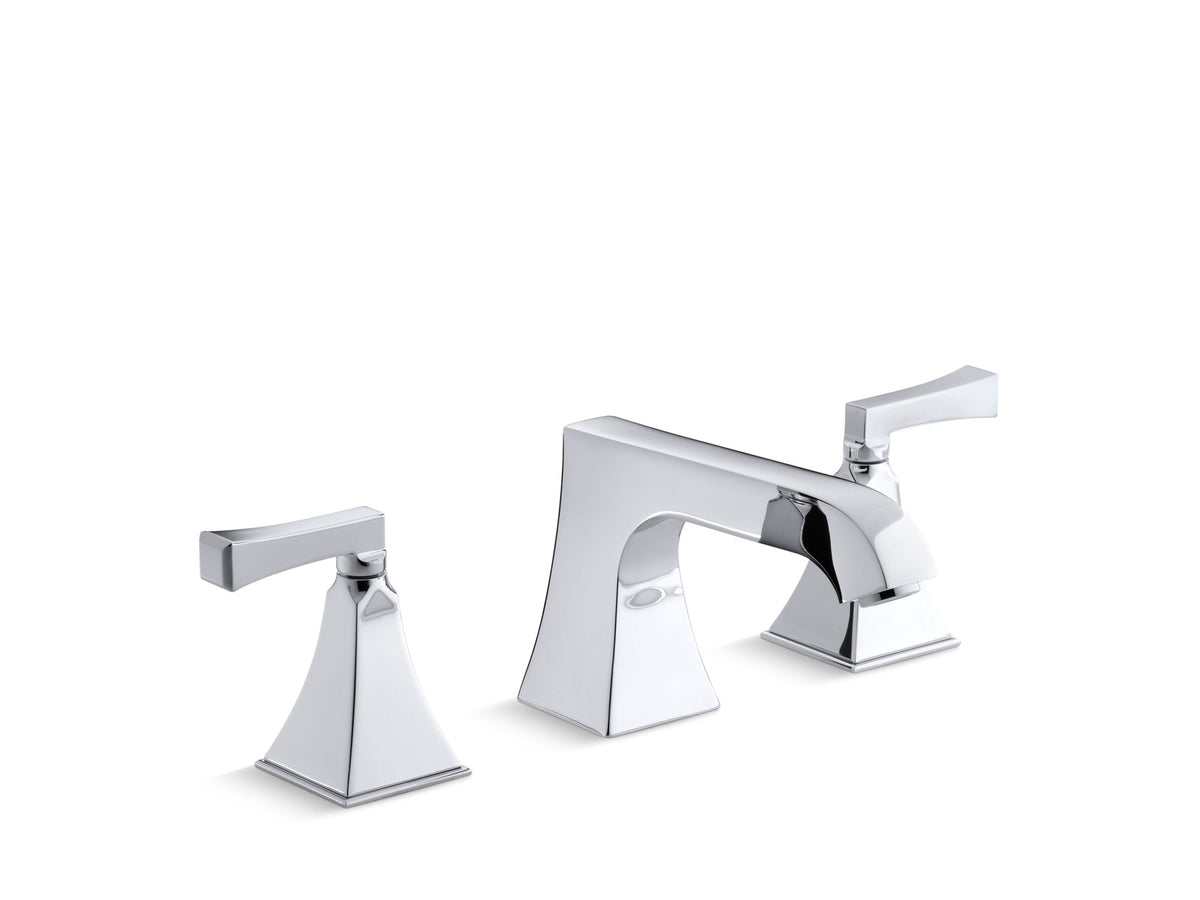 Kohler 087206892721 Memoirs K-T469-4V-CP Stately Deck-Mount High-Flow Bath Faucet Trim Polished Chrome