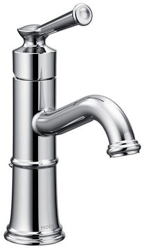 Moen 6402 Chrome one-handle bathroom faucet