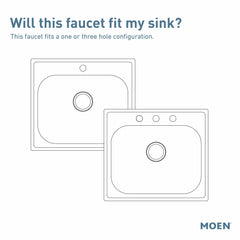 Moen 710092 Camerist Chrome One-Handle Kitchen Faucet