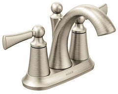 Moen 4500BN Wynford Single Handle Monoblock Bathroom Faucet in Brushed Nickel