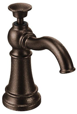 Moen S3945ORB Traditional Soap Dispenser in Oil Rubbed Bronze