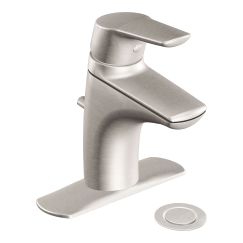 Moen M6810BN Method Brushed Nickel One-Handle Bathroom Faucet