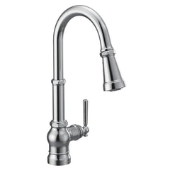 Moen S72003 Paterson Single Handle Pull Down Kitchen Faucet in Chrome