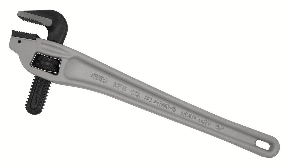 REED 02204 18 x 1/4 - 2-1/2 in. Pipe Wrench