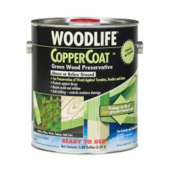 TRUE VALUE 01901A 1-Gallon Coppercoat Green Wood Preservative