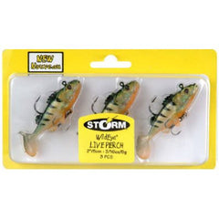 True Value 0140-4626 Storm Perch Fishing Lure with Treble Hook, 3-Pk.