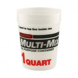 TRUE VALUE 02M3050 Leaktite 1-Qt. Multi-Mix Container