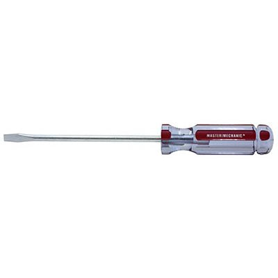 TRUE VALUE 103600 Master Mechanic 1/4 x 6-In. Round Slotted Cabinet Screwdriver