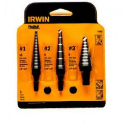 TRUE VALUE 10502ZR TV699316 3PC Drill Unibit Set