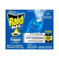 TRUE VALUE 12565 3PK RAIDMAX DRY FOGGER