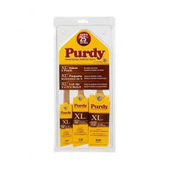 TRUE VALUE 140853100 Purdy Paint Brush Value Pack, 3-Pc.