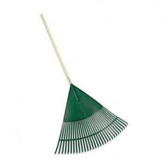 TRUE VALUE 163123900 30-Inch Poly Lawn & Leaf Rake With 48-Inch Handle