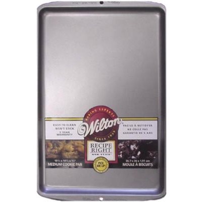 TRUE VALUE 2105-967 Wilton Recipe Right Medium Non-Stick Cookie Pan