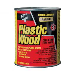 TRUE VALUE 21506 16Oz Nat Plastic Woodfiller