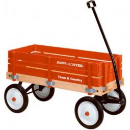 TRUE VALUE 24 Radio Flyer Town & Country Wood Stake Wagon