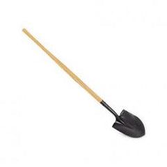 TRUE VALUE 263123000 Green Thumb Round-Point Dirt Shovel With 49-Inch Handle