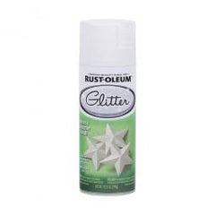 TRUE VALUE 299426 10.25OZ WHT GLIT SPRAY EA