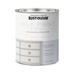 TRUE VALUE 331049 30OZ WHT MILK PAINT EA